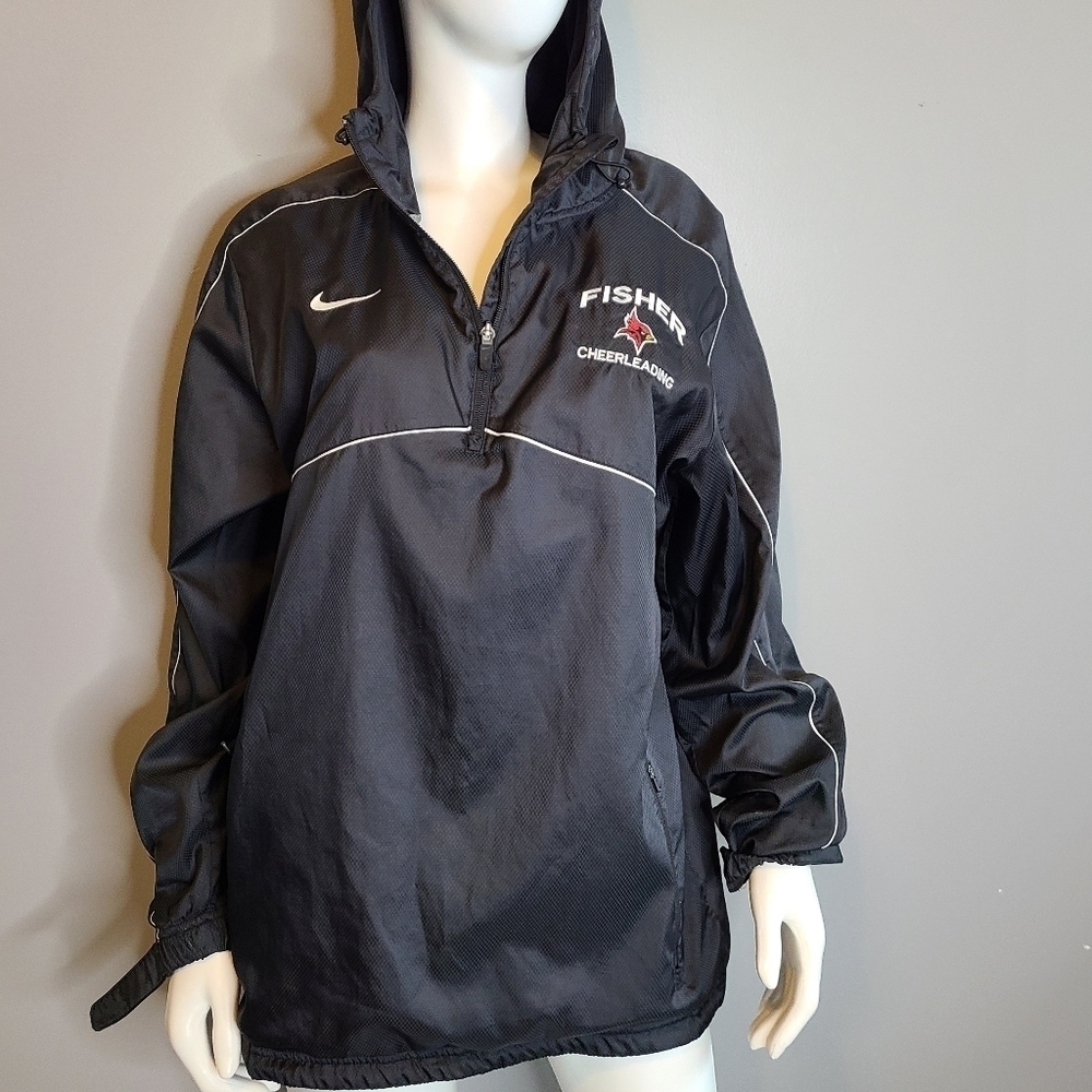 Nike Fisher Cheer Hoided Windbreaker Small